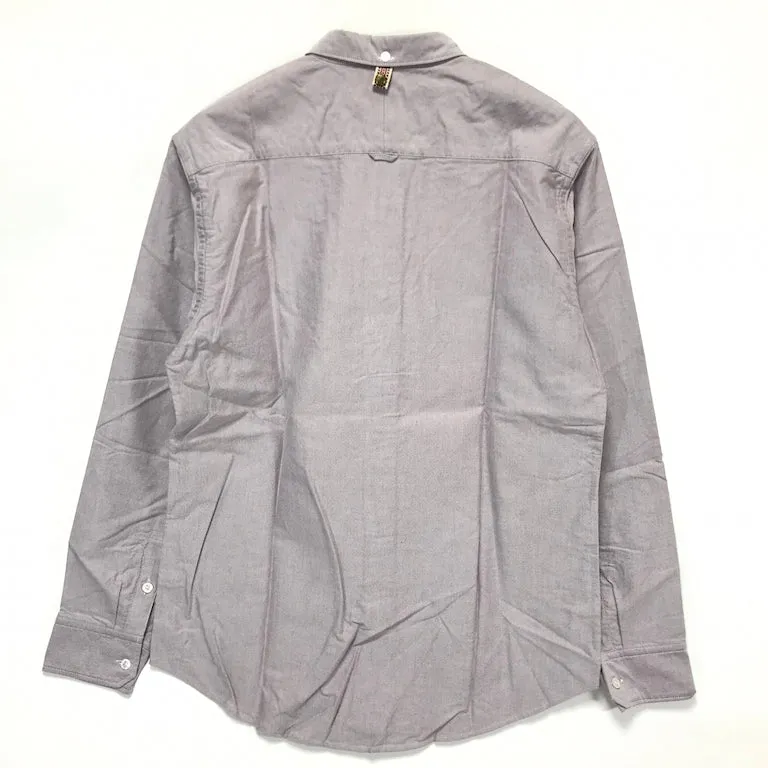 [L] DS! Visvim Juneau Weld Pizi L/S Giza Shirt Purple