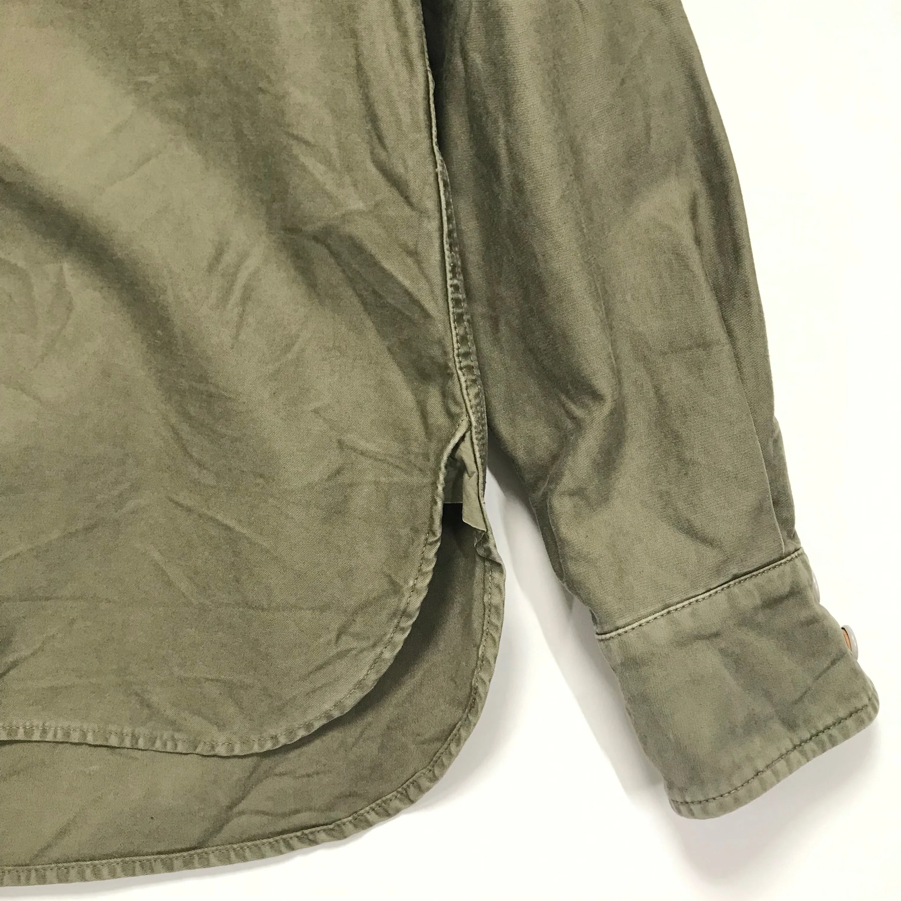 [L] Visvim 18SS ALPHA P.O. SHIRT L/S	OLIVE