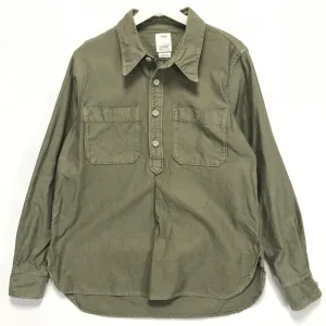[L] Visvim 18SS ALPHA P.O. SHIRT L/S	OLIVE