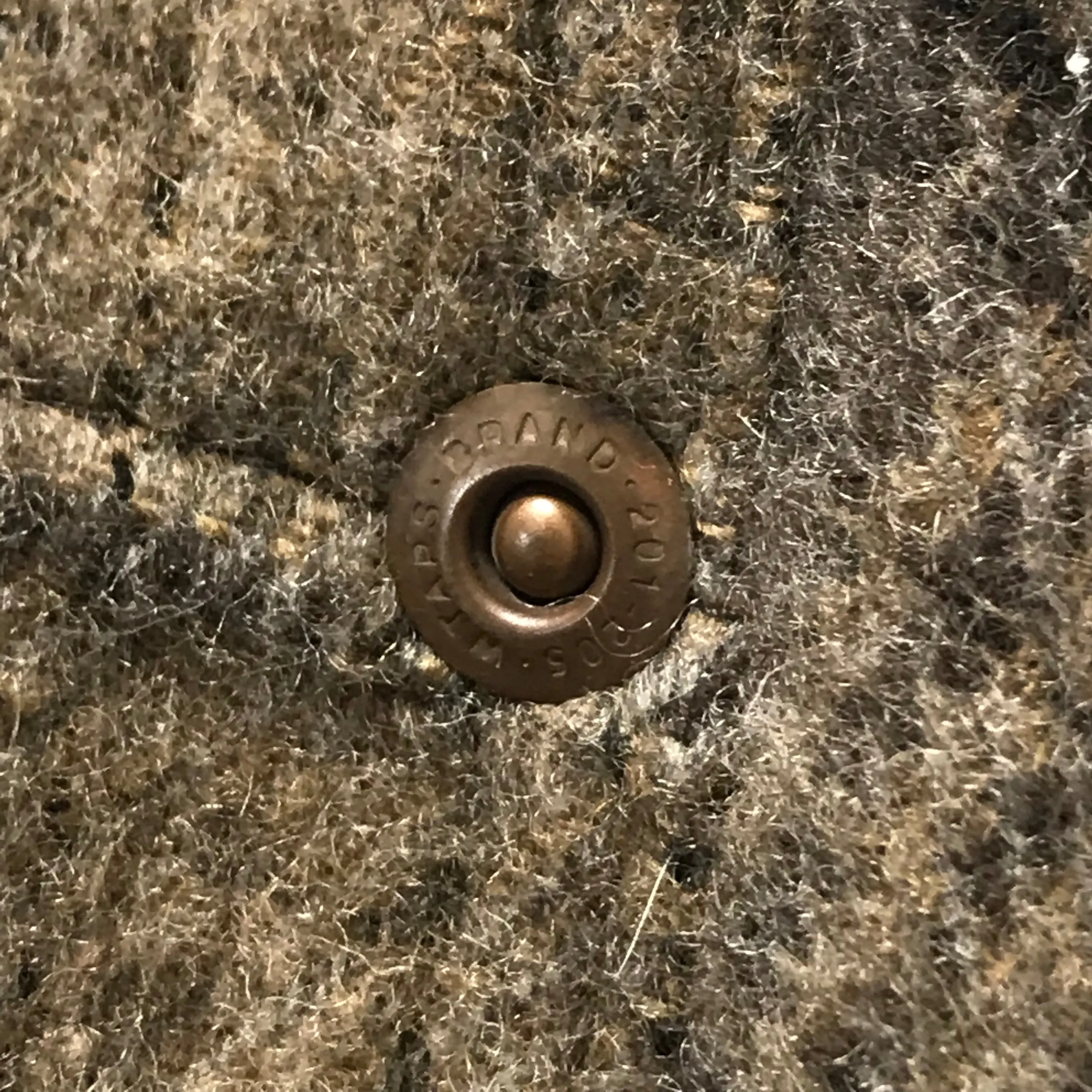 [L] WTaps 07AW Wool Flannel Union L/S Shirt Brown