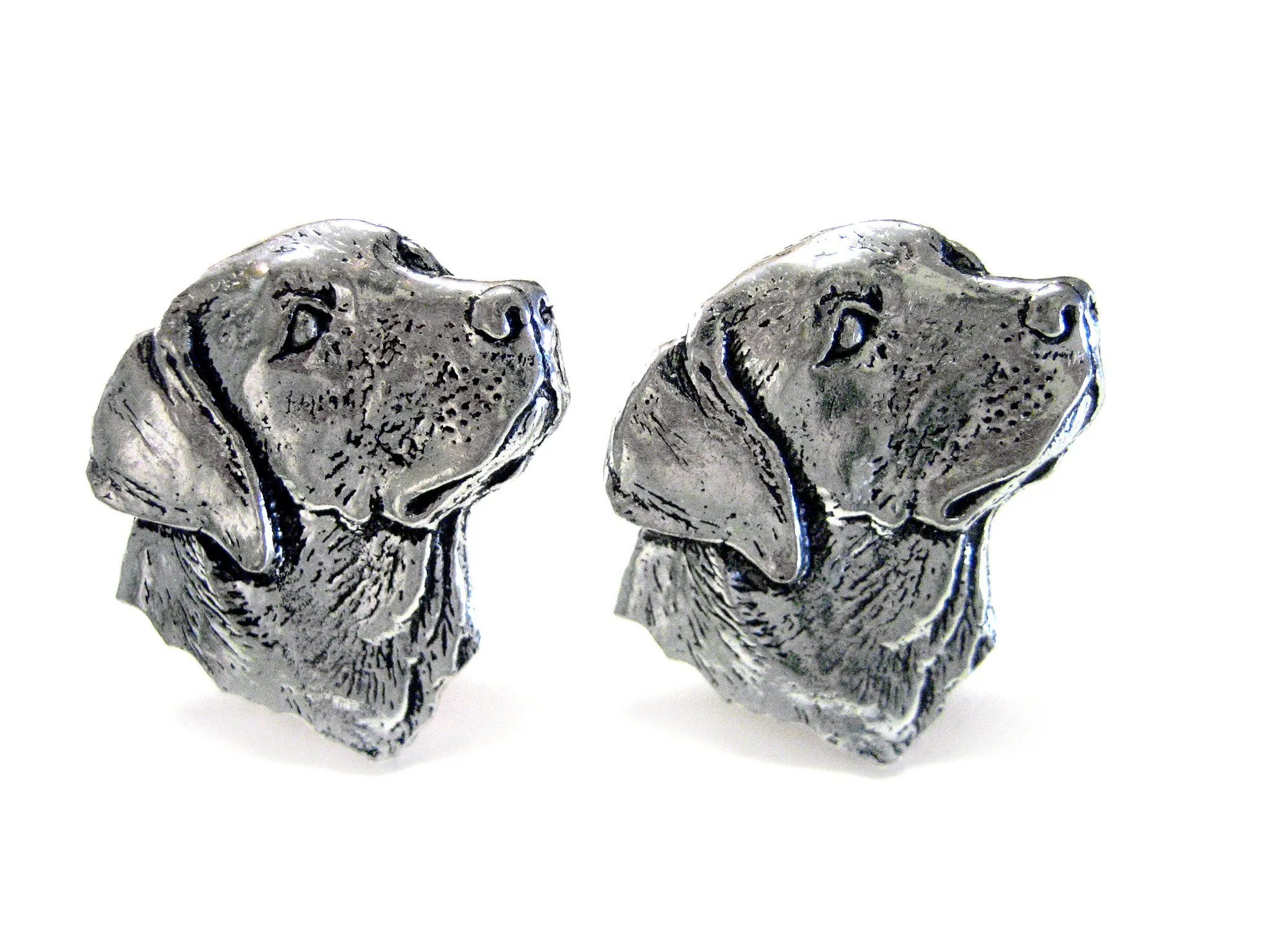 Labrador Dog Head Cufflinks