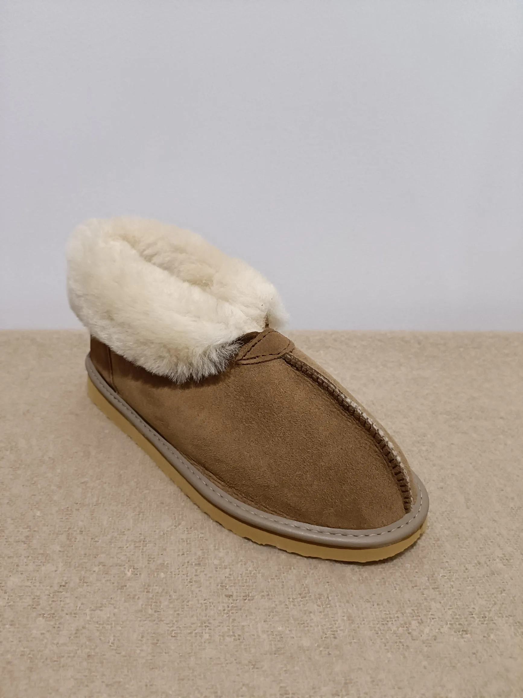 Ladies Slipper Blue Sheep
