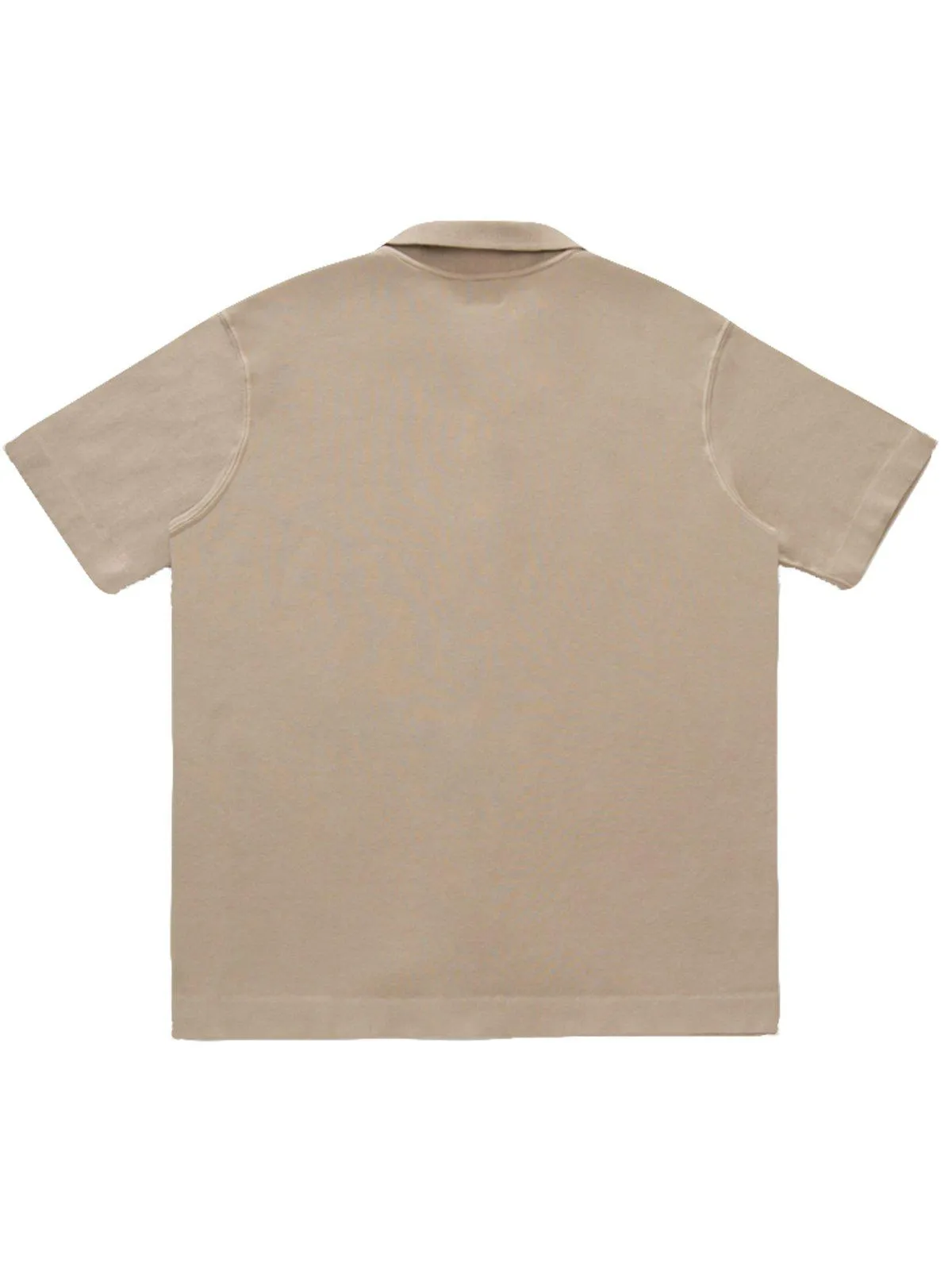 Lady White Co. Placket Polo Beige