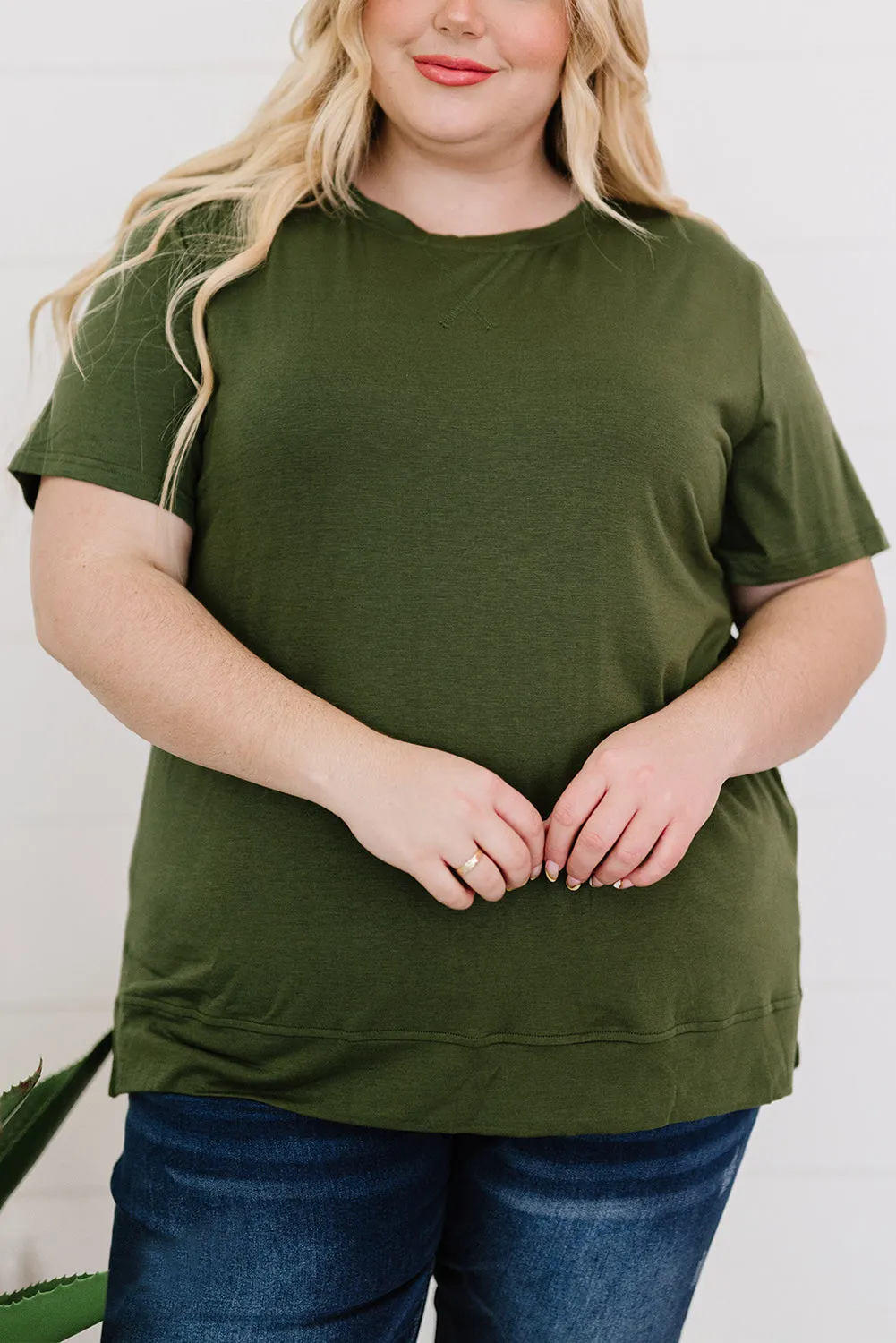 Leopard Lightning Print Crewneck Plus Size T-shirt
