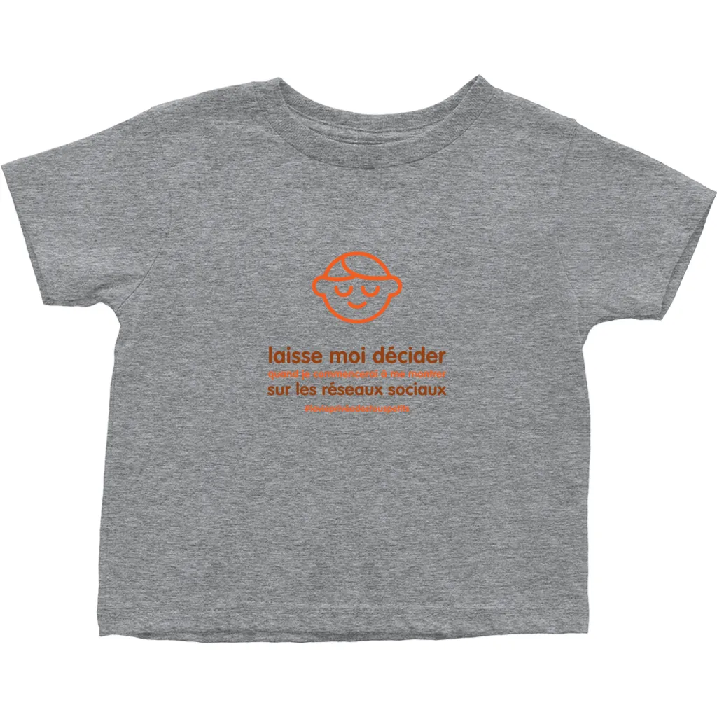 Let me Decide Toddler T-Shirts (French)