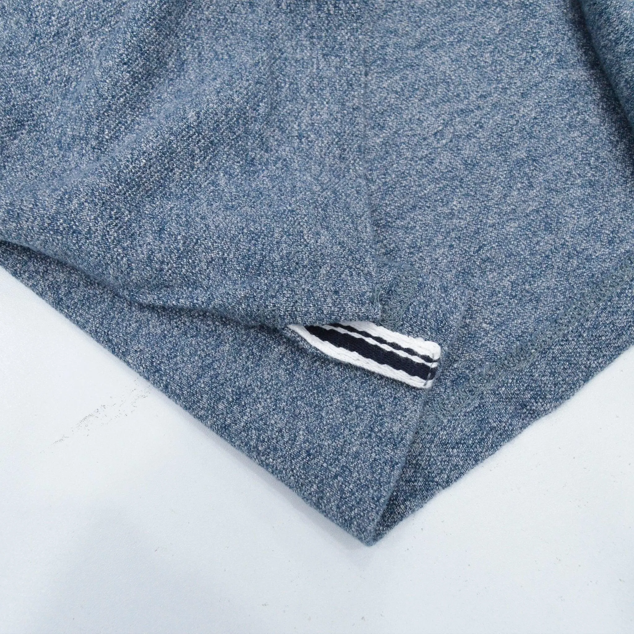 Light Blue Full Sleeve Polo t shirts for men