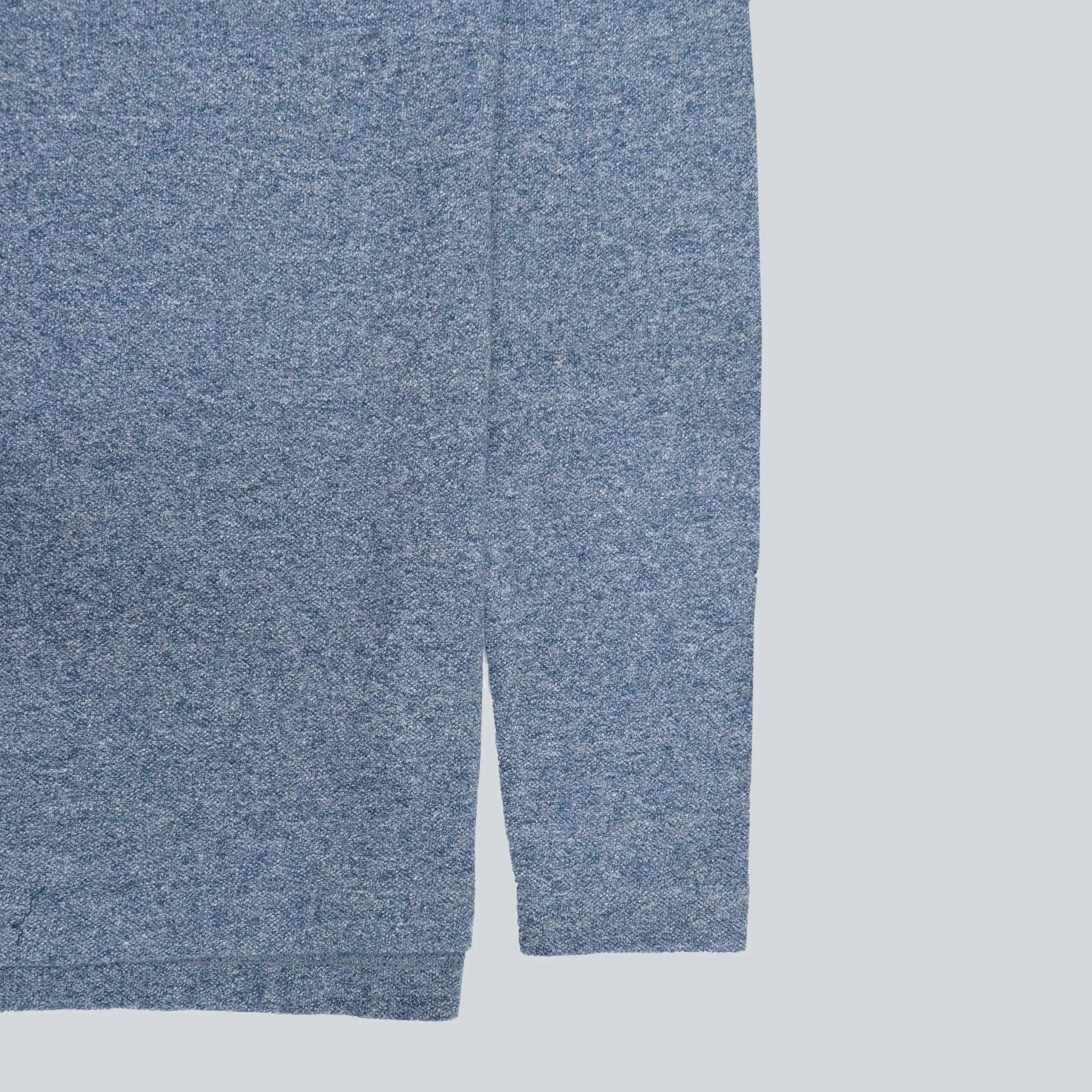 Light Blue Full Sleeve Polo t shirts for men