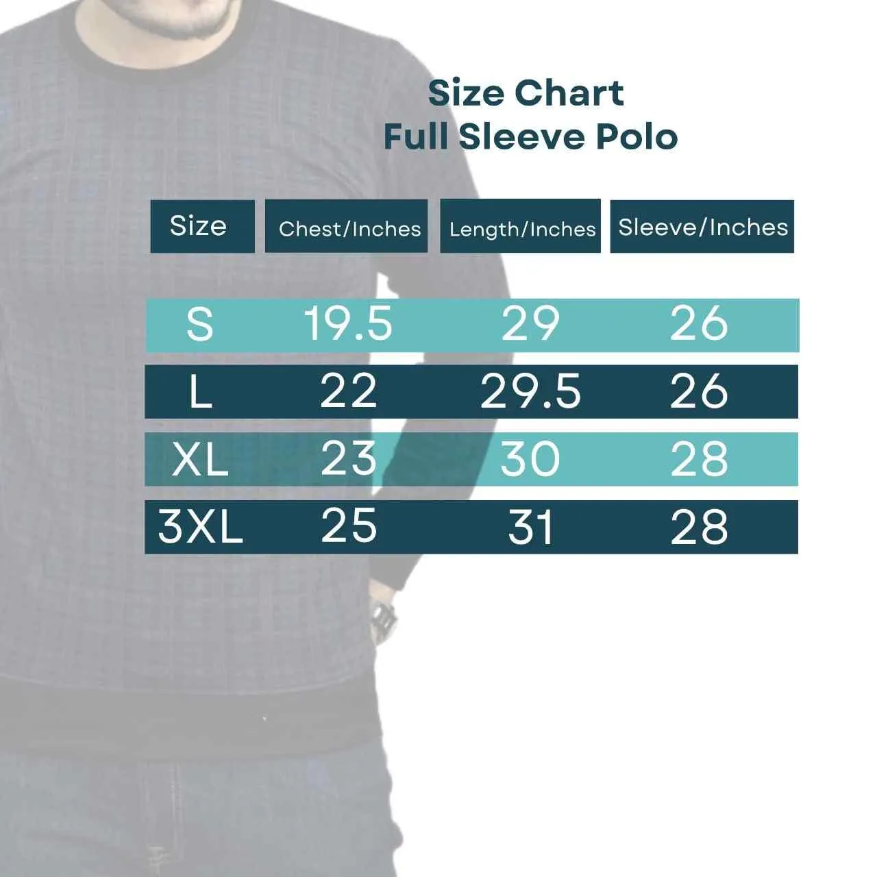 Light Brown Full Sleeve Polo Shirts for Men