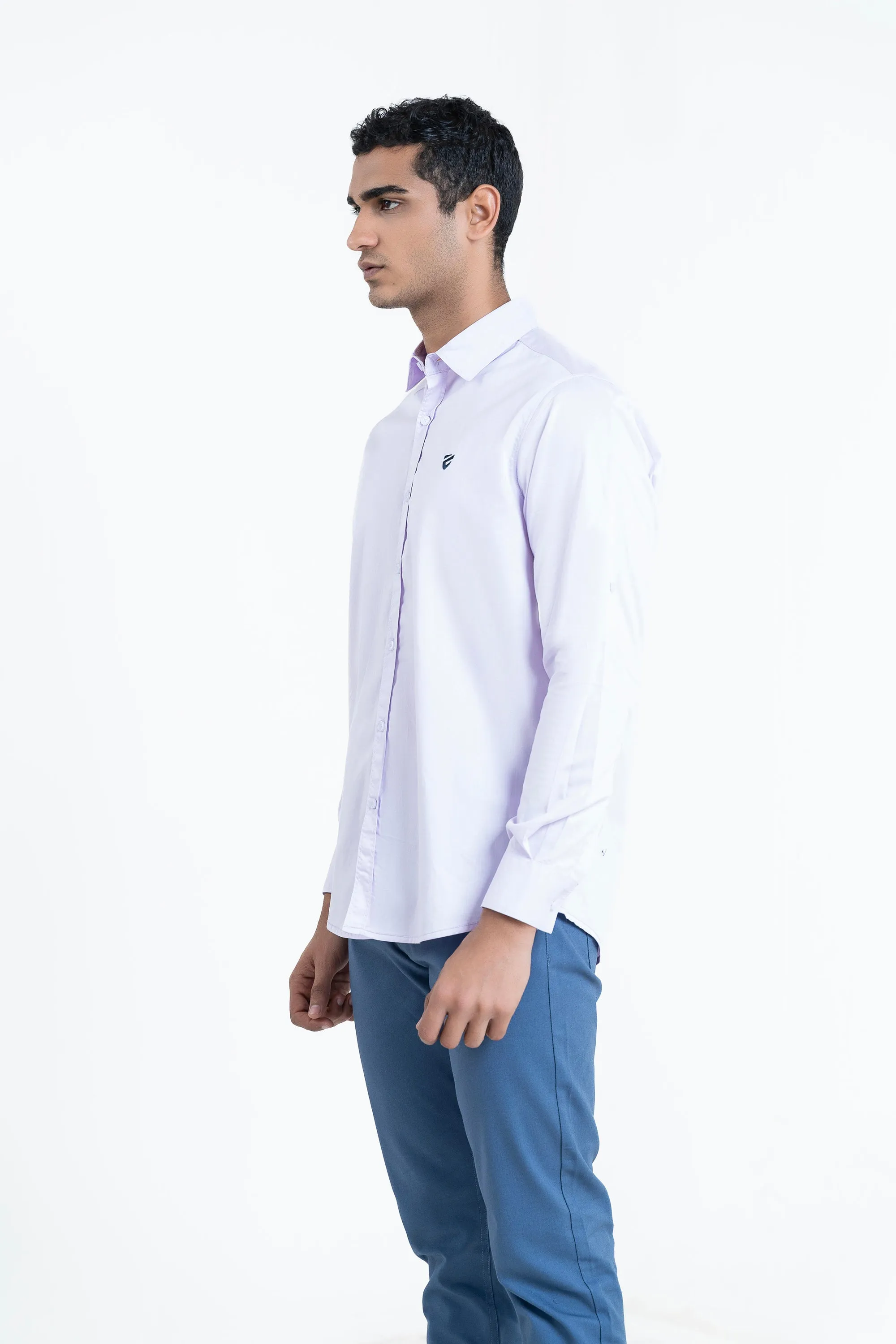 Light Purple Casual Shirt