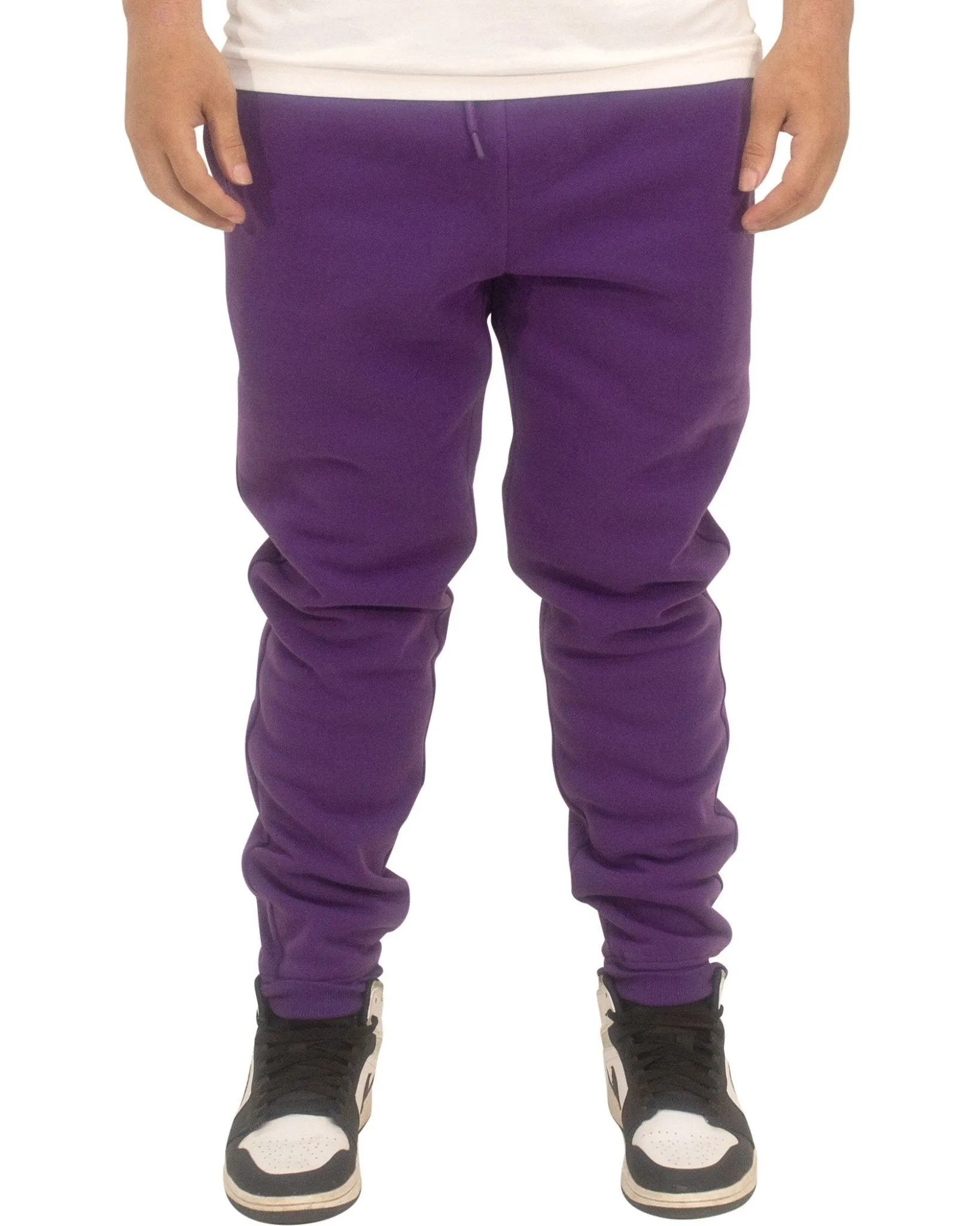 Lightweight Fleece Jogger Pants – Breathable Slim Fit Sweatpants