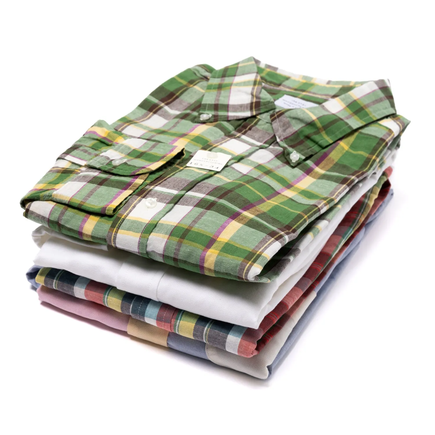 Limited Edition: Button-Down Hemd "Japanese Multicolour Oxford" aus reiner Baumwolle