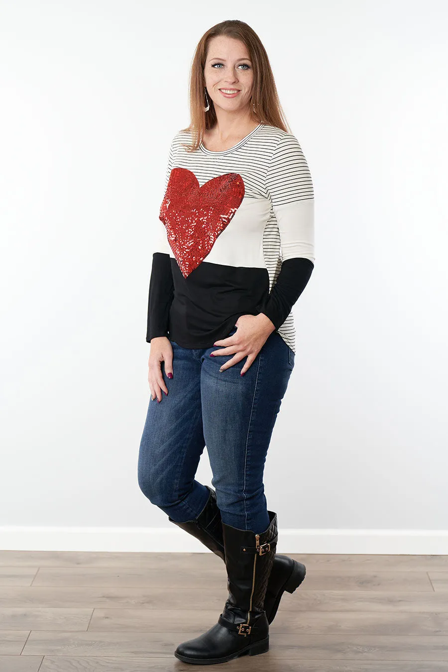Looks Like Love Long Sleeve Top