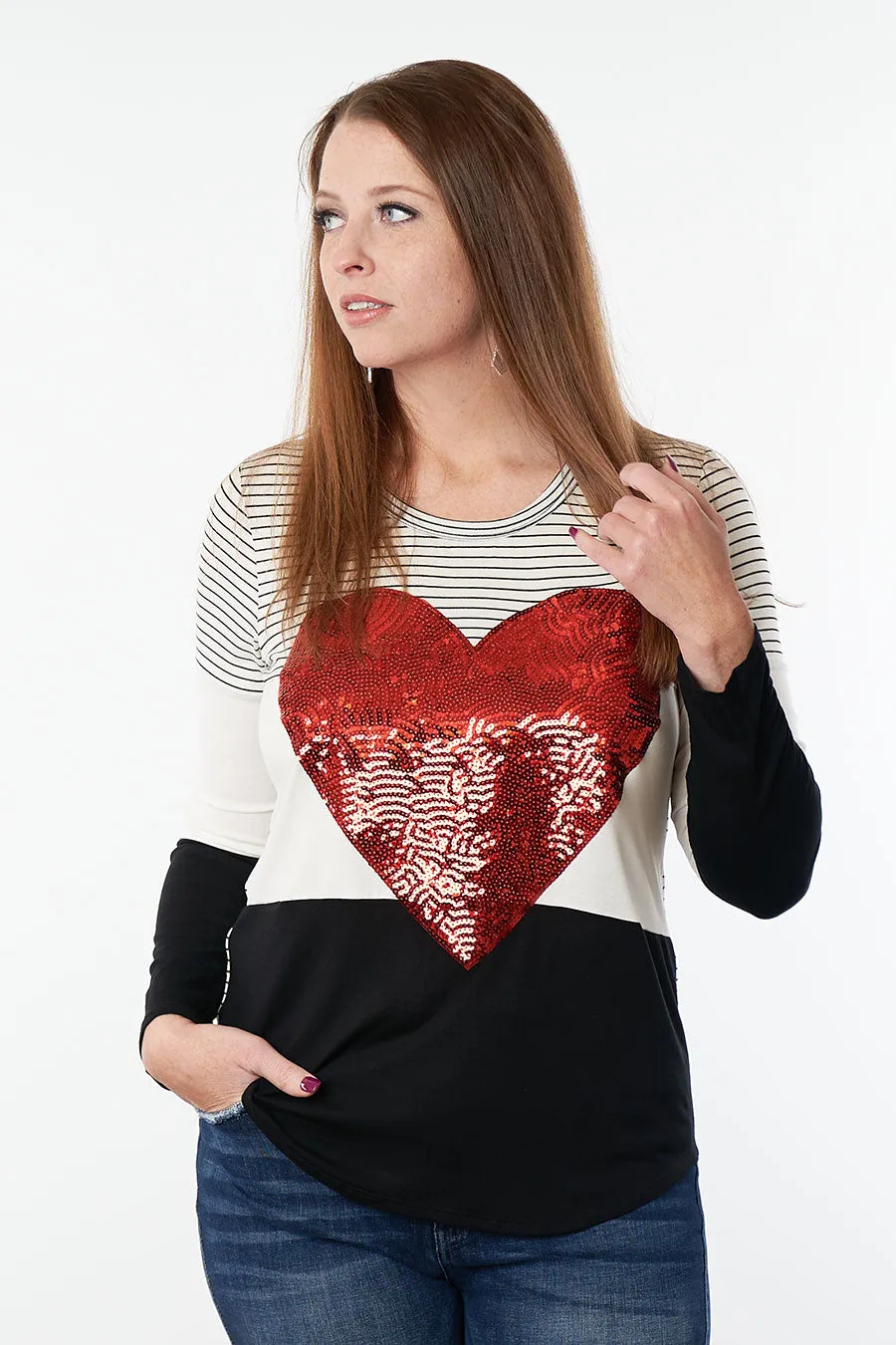 Looks Like Love Long Sleeve Top