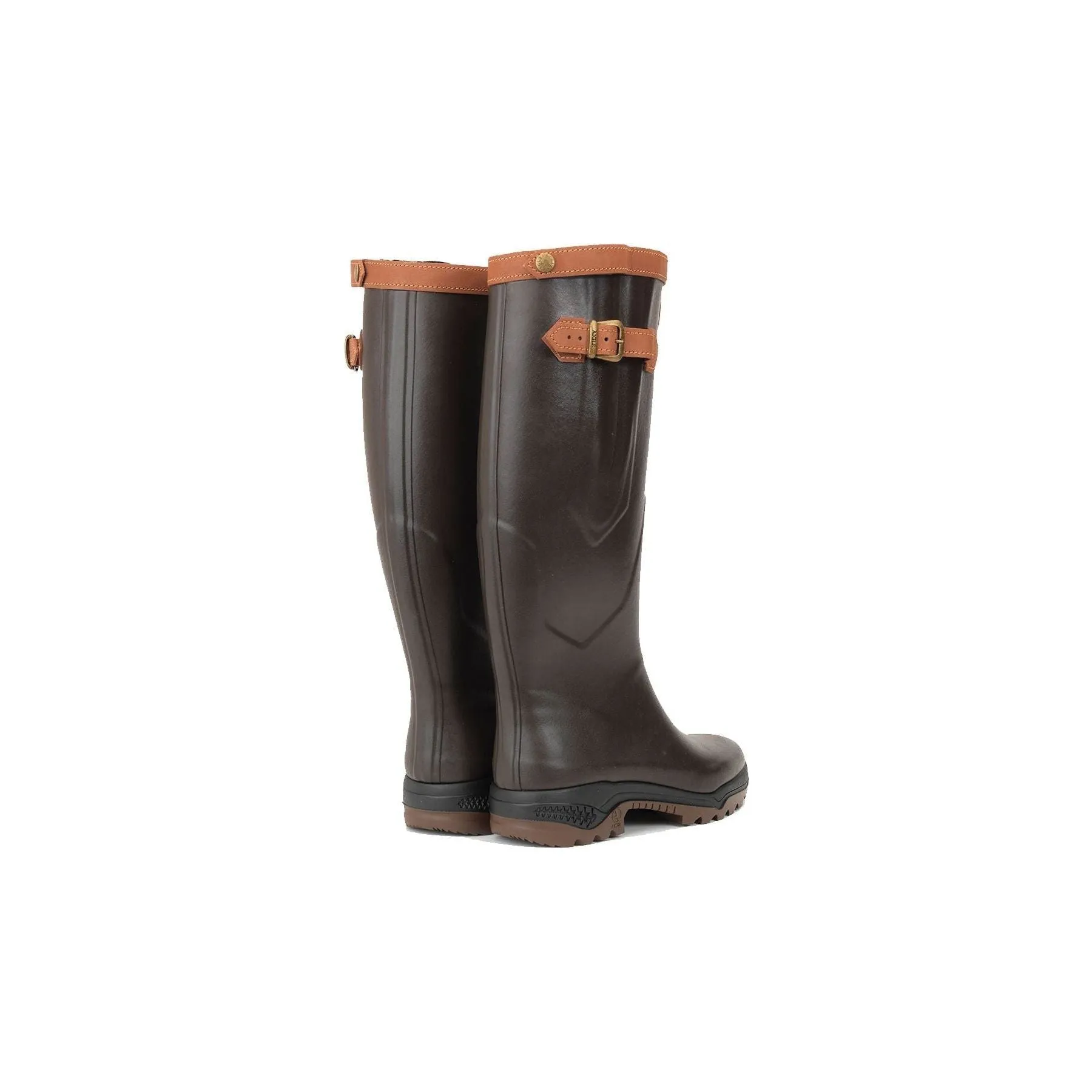 M Parcours 2 Signature Wellington Boot, Brown