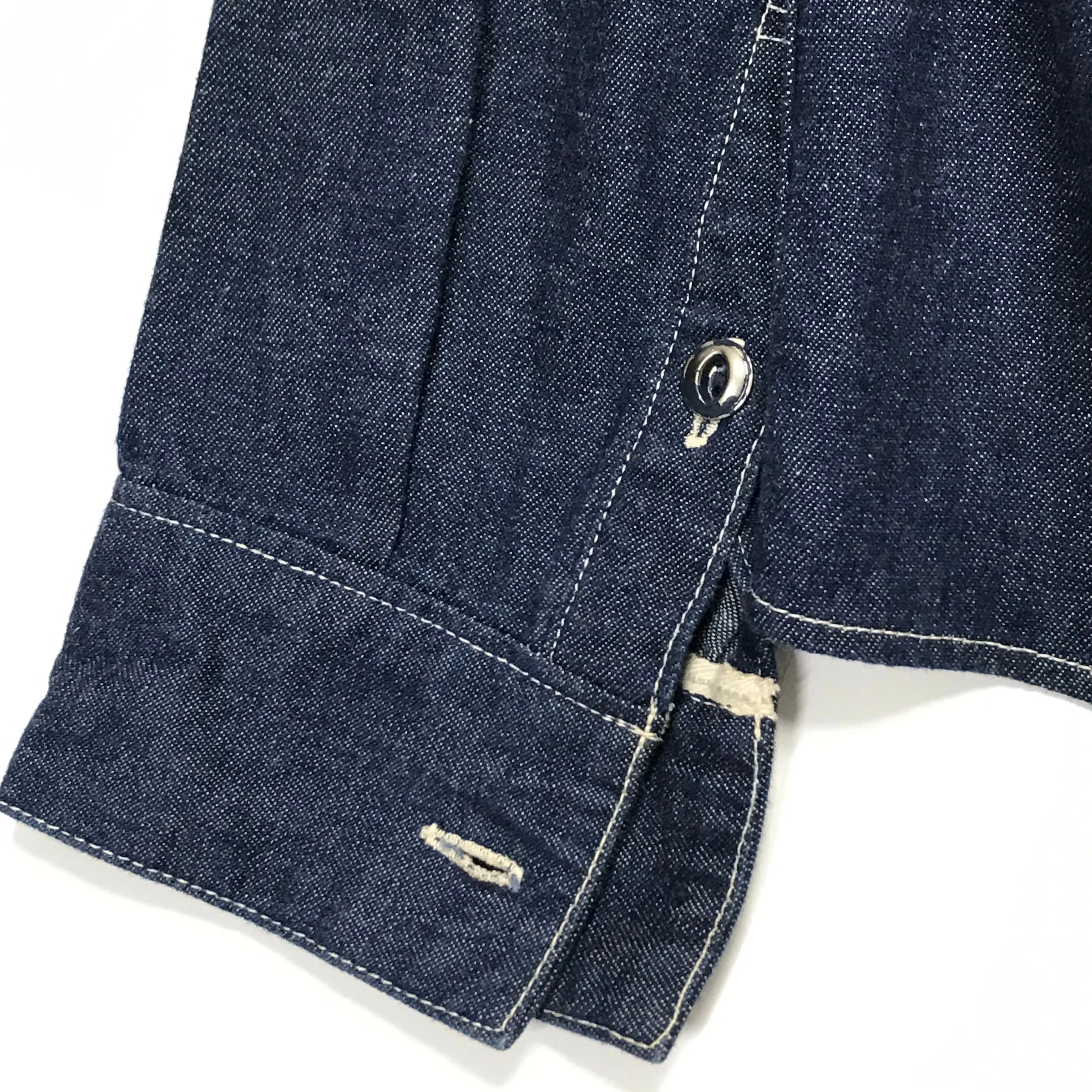 [M] VISVIM 13SS Visvim Lhamo Shirt One Wash Indigo