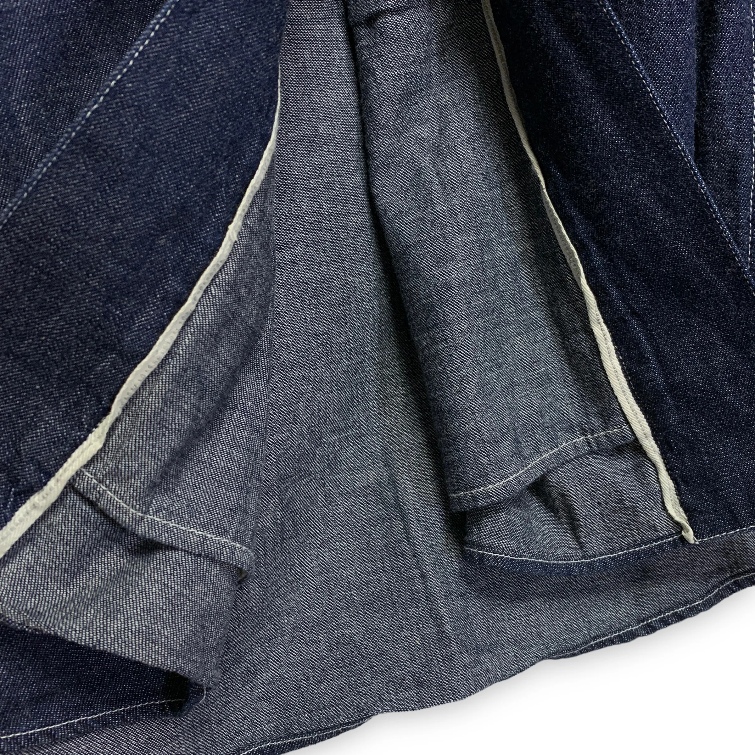 [M] VISVIM 19SS Social Sculpture Lhamo Shirt One Wash Denim Indigo