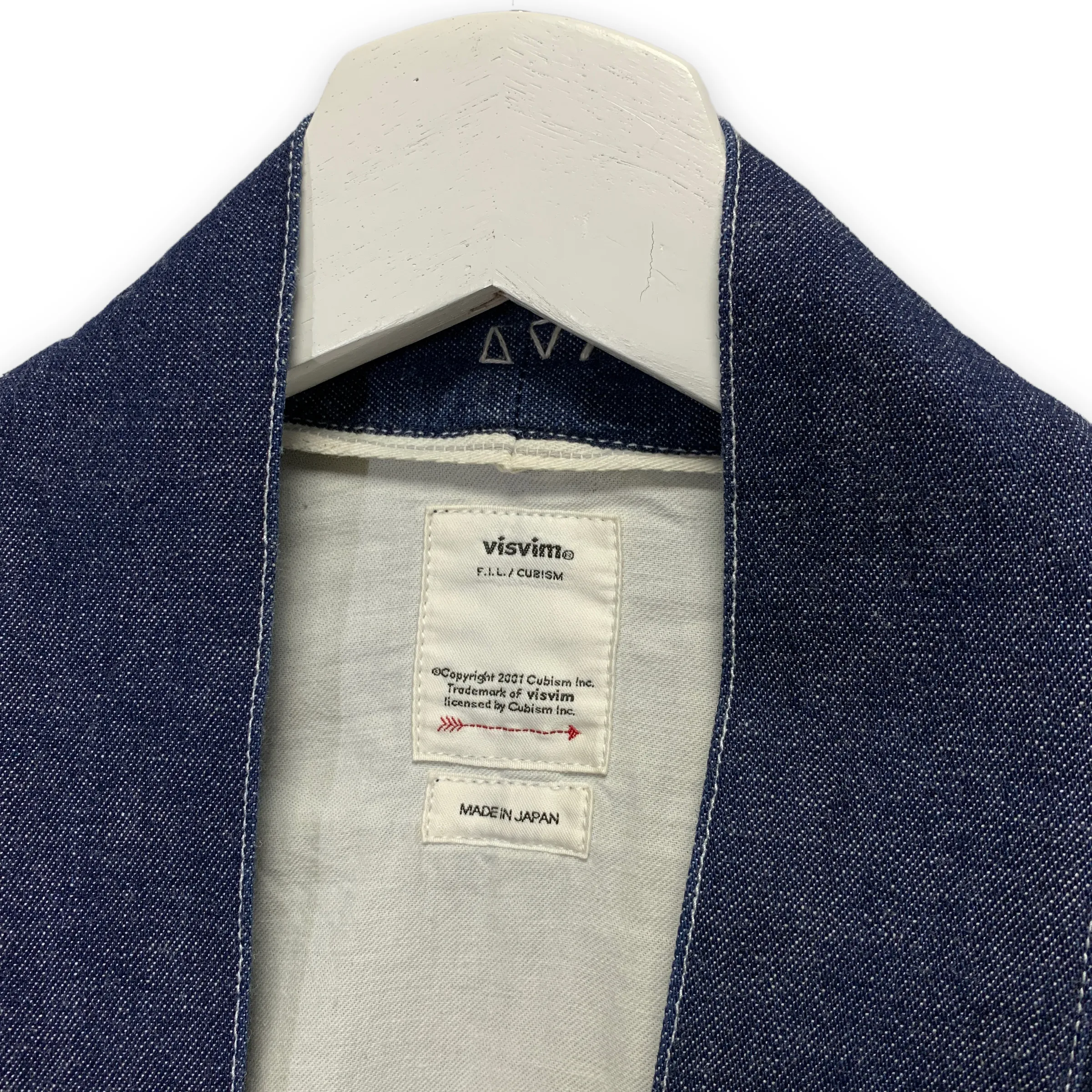 [M] VISVIM 19SS Social Sculpture Lhamo Shirt One Wash Denim Indigo