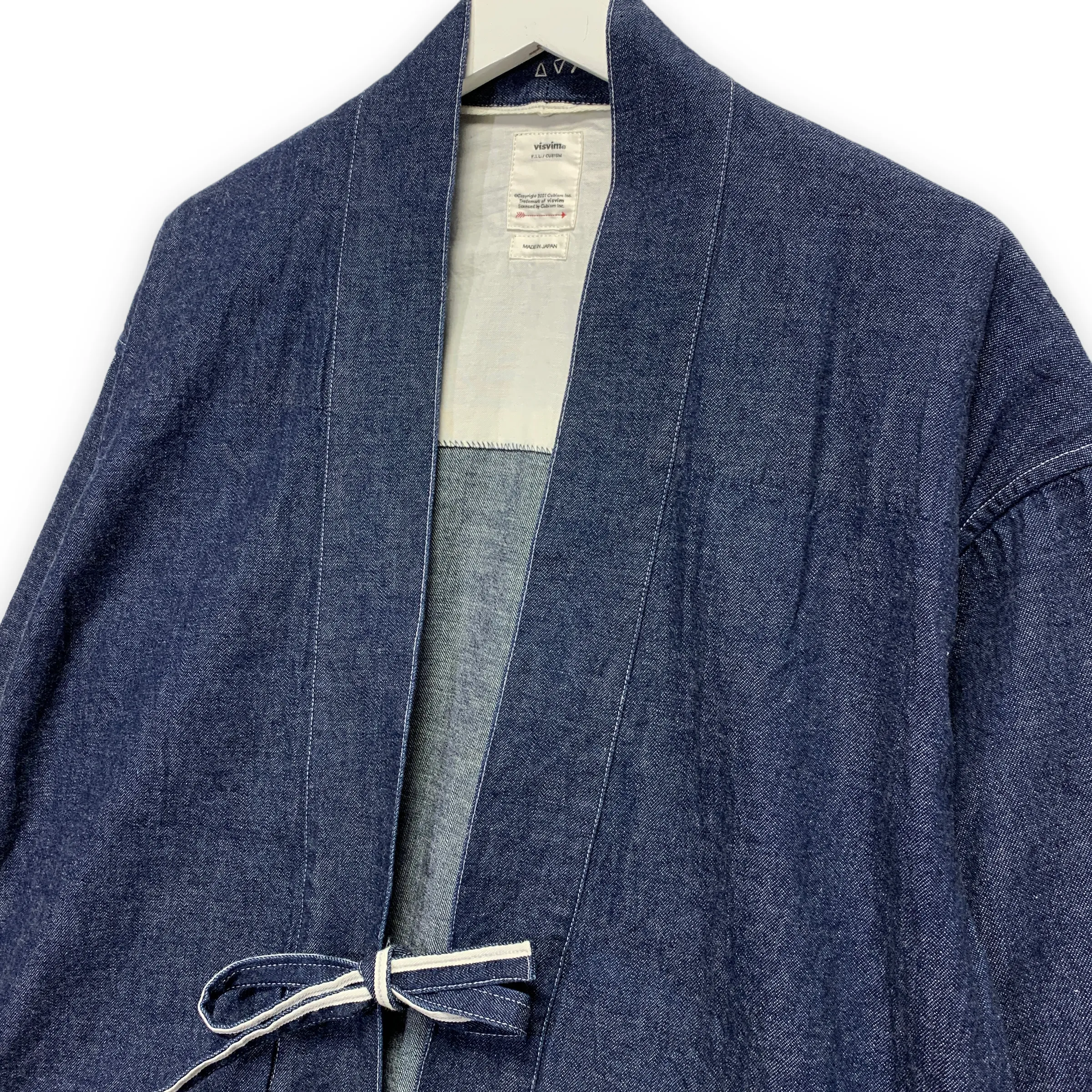 [M] VISVIM 19SS Social Sculpture Lhamo Shirt One Wash Denim Indigo