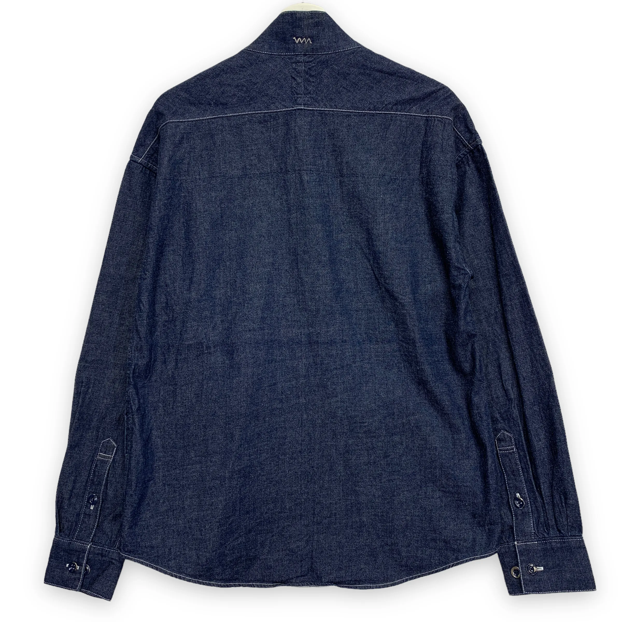 [M] VISVIM 19SS Social Sculpture Lhamo Shirt One Wash Denim Indigo