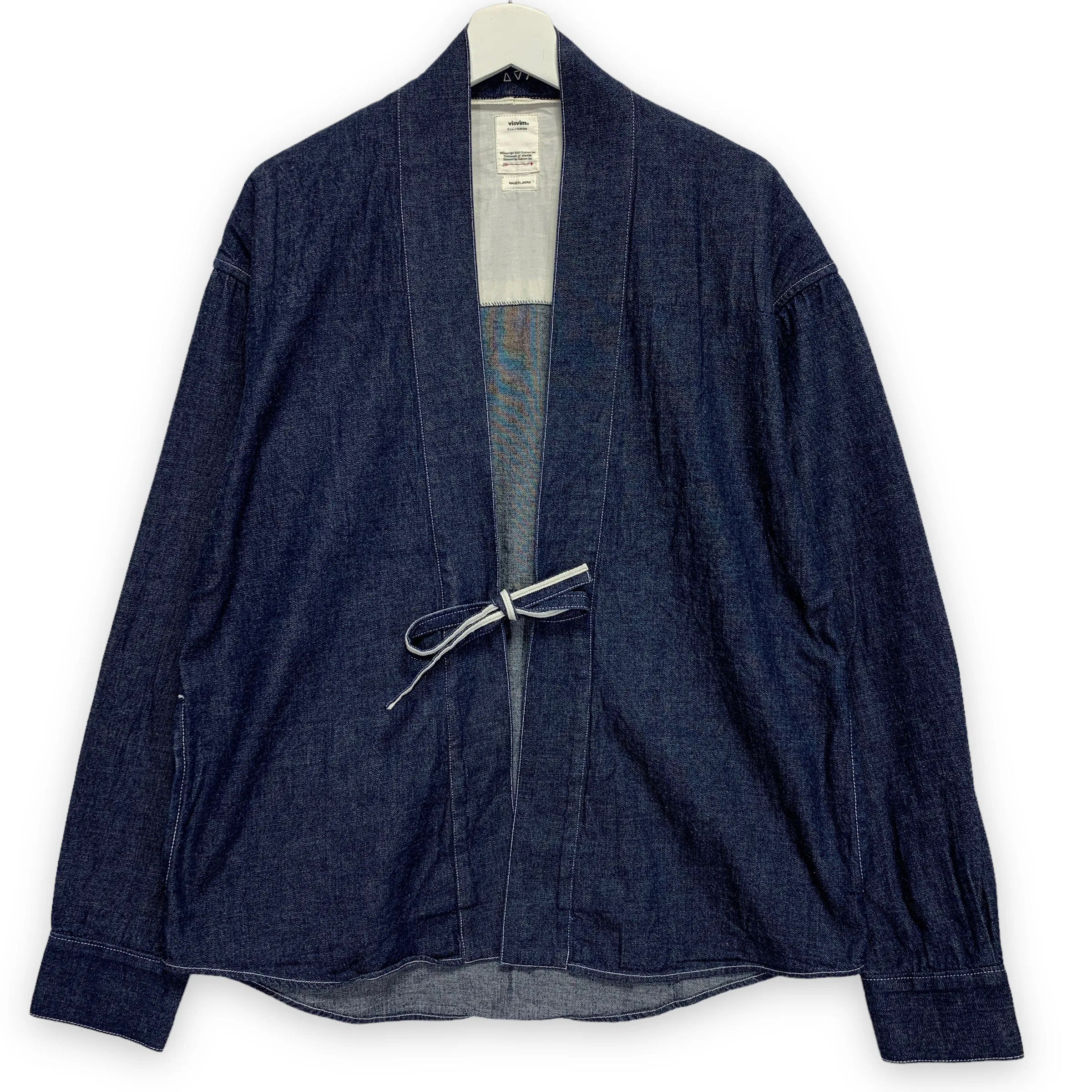 [M] VISVIM 19SS Social Sculpture Lhamo Shirt One Wash Denim Indigo