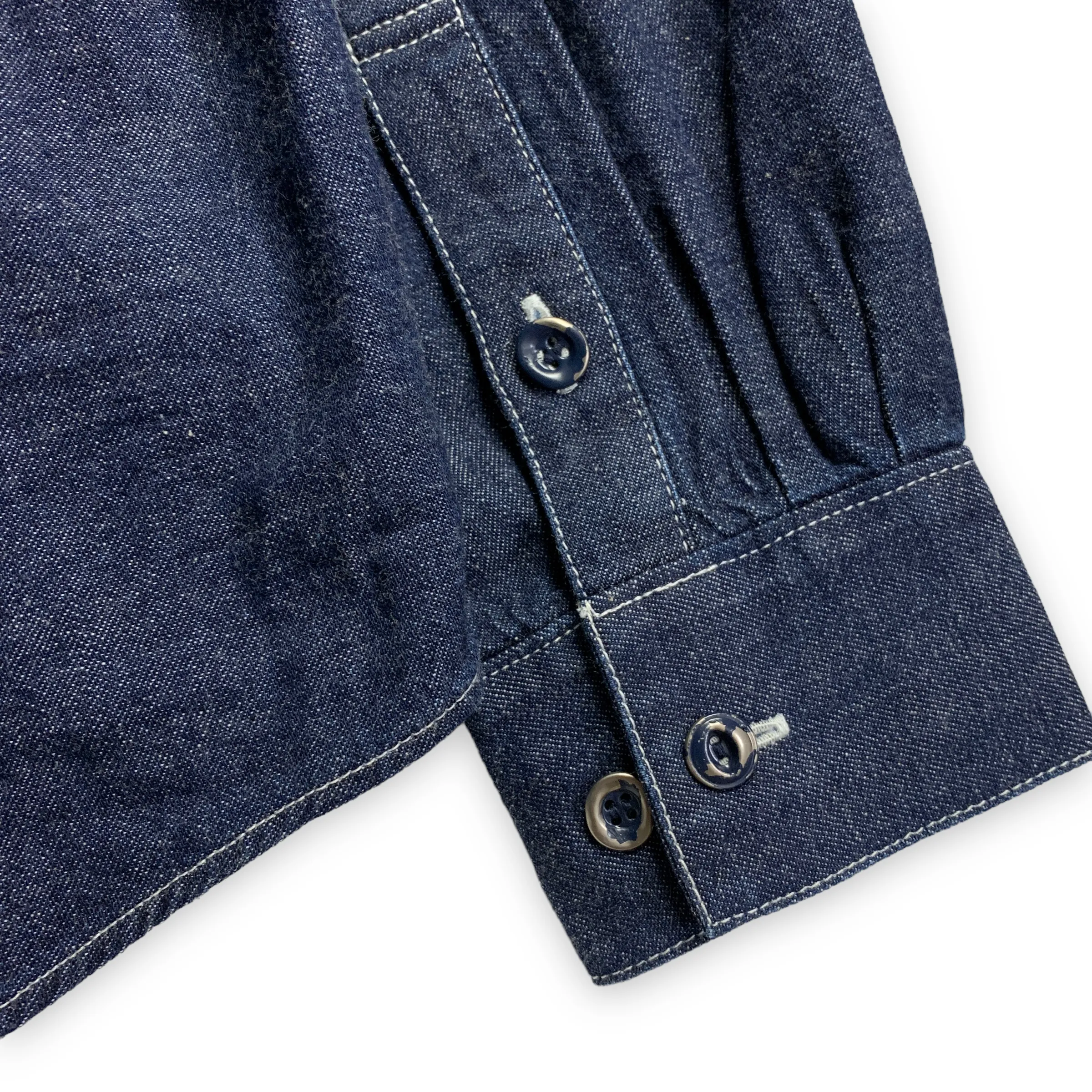 [M] VISVIM 19SS Social Sculpture Lhamo Shirt One Wash Denim Indigo