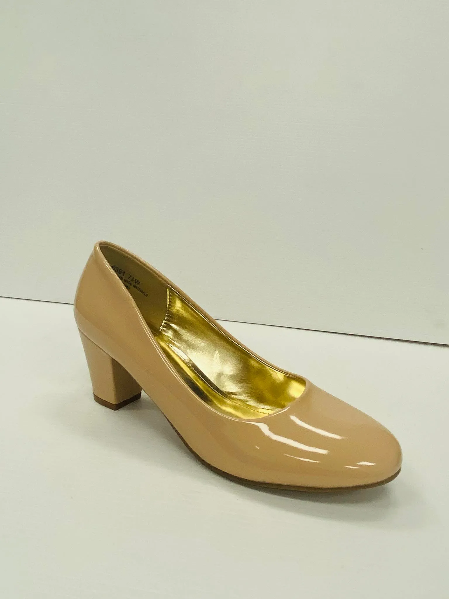 Marc London 6361 Low Chunky Heels
