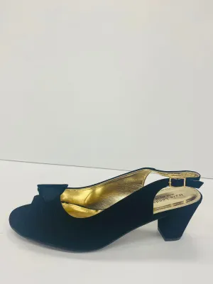 Marc London WIDE WIDTH 6479- Low Chunky Heels