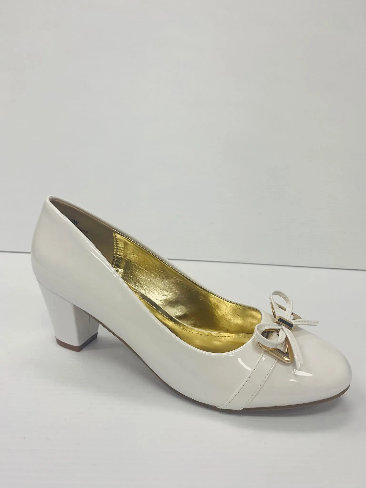 Marc London WIDE WIDTH 6572 Low Chunky Heels