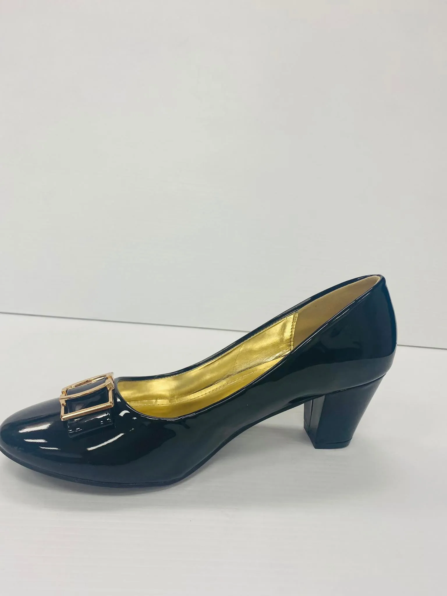 Marc London WIDE WIDTH 6572 Low Chunky Heels