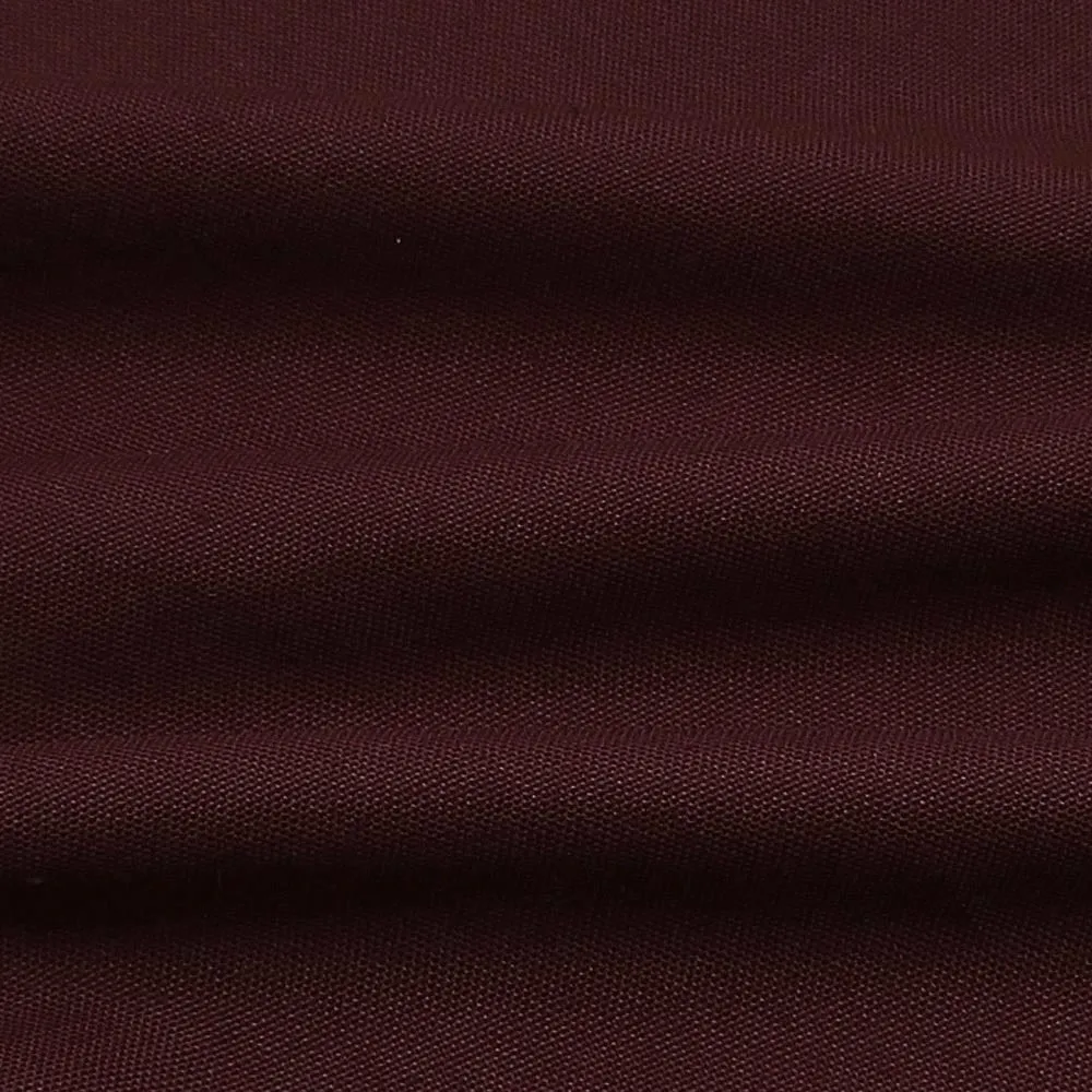 Marron Oxford Shirt