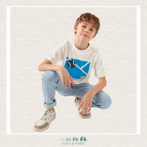 *Mayoral : Boys Soft Denim Jogger Style Pant