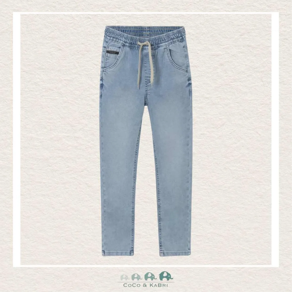 *Mayoral : Boys Soft Denim Jogger Style Pant