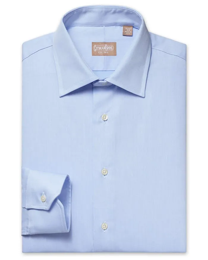 Medium Spread Mini Twill Blue - Big/Tall