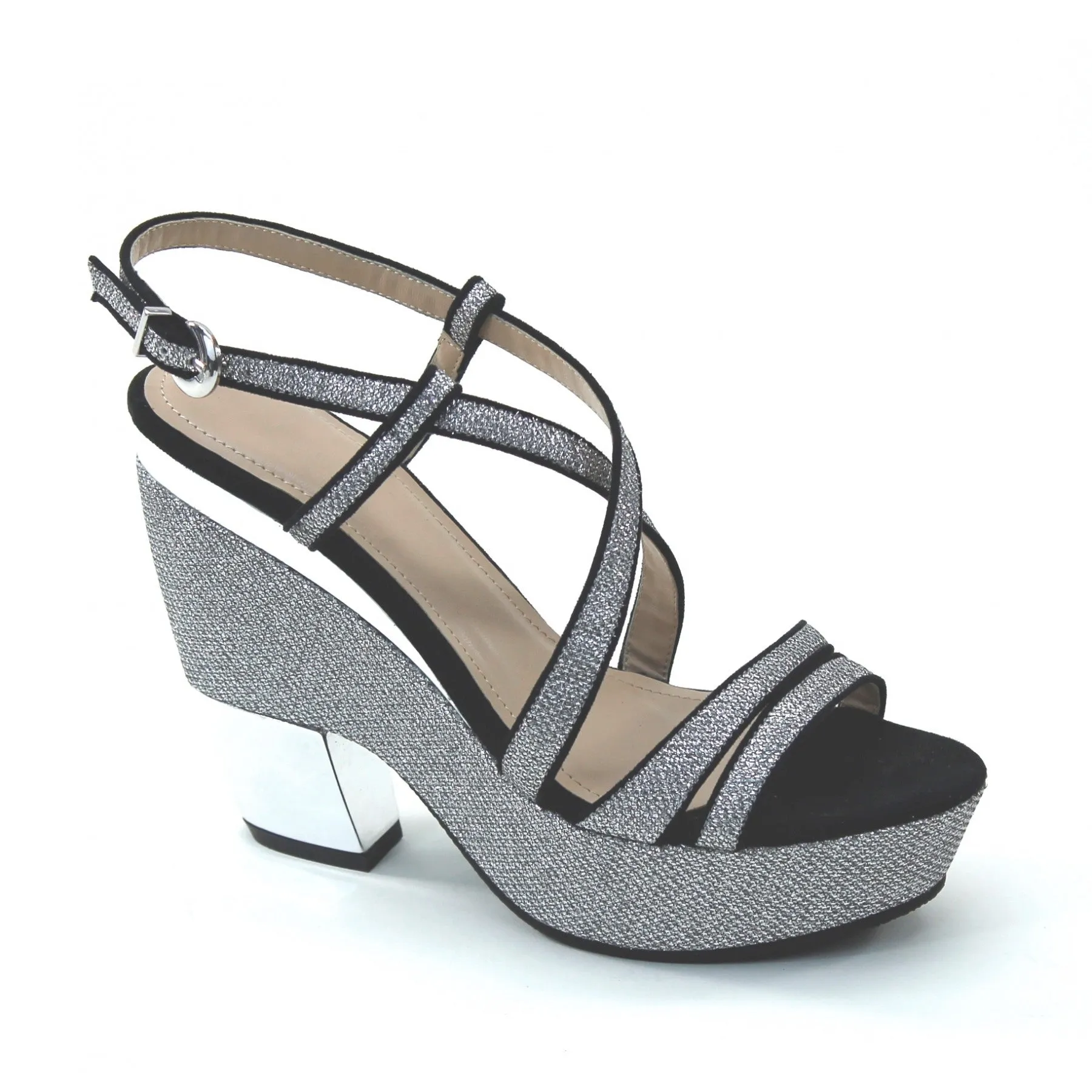 Melodie - Sparkling Chunky Heels