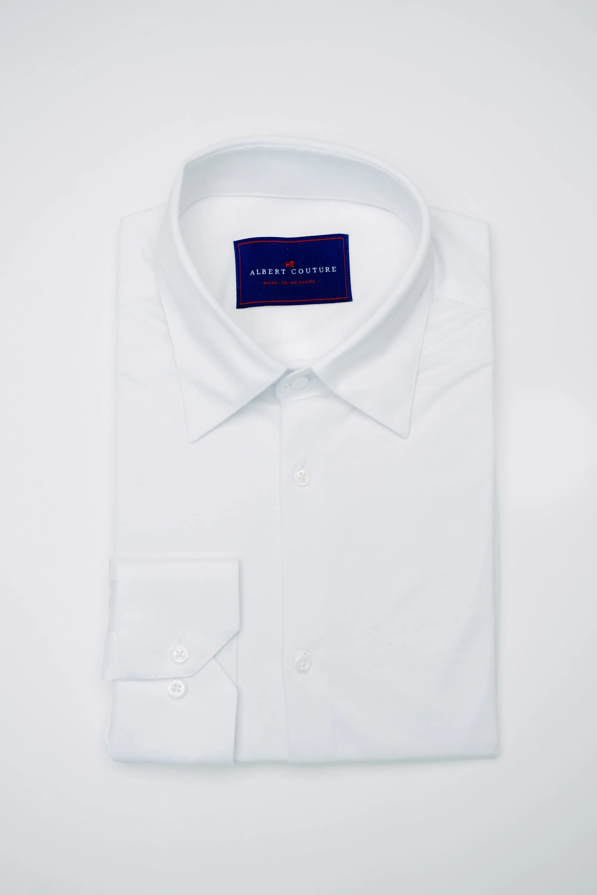 Men - White Long Sleeves Shirt
