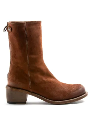 MENI Brown Suede Boots