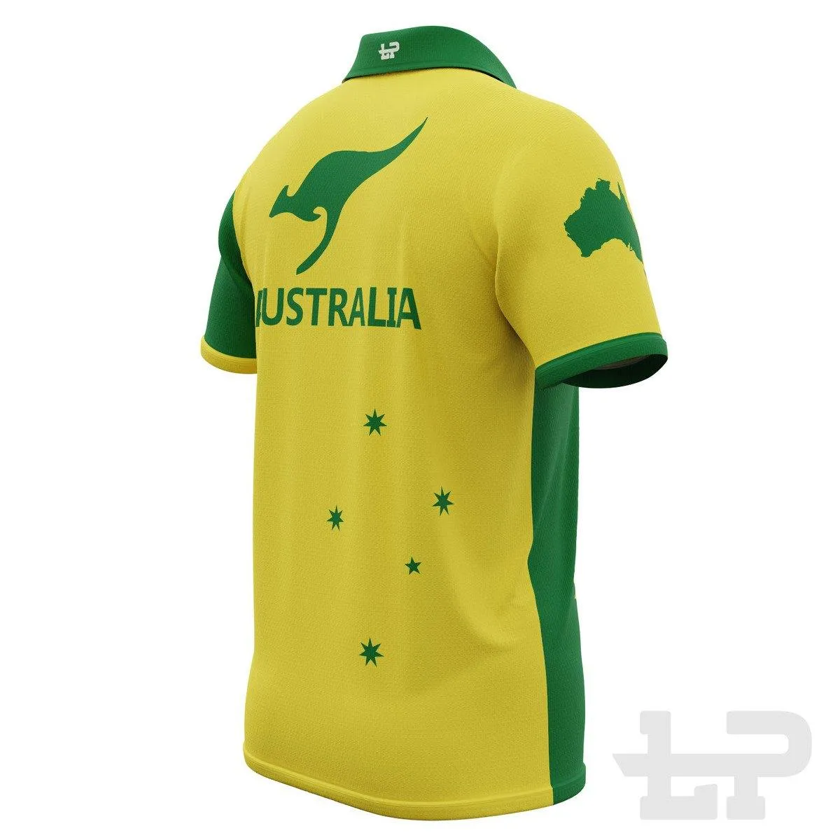 Men's Australian Boxing Kangaroo Short Sleeve Performance Polo Shirt
