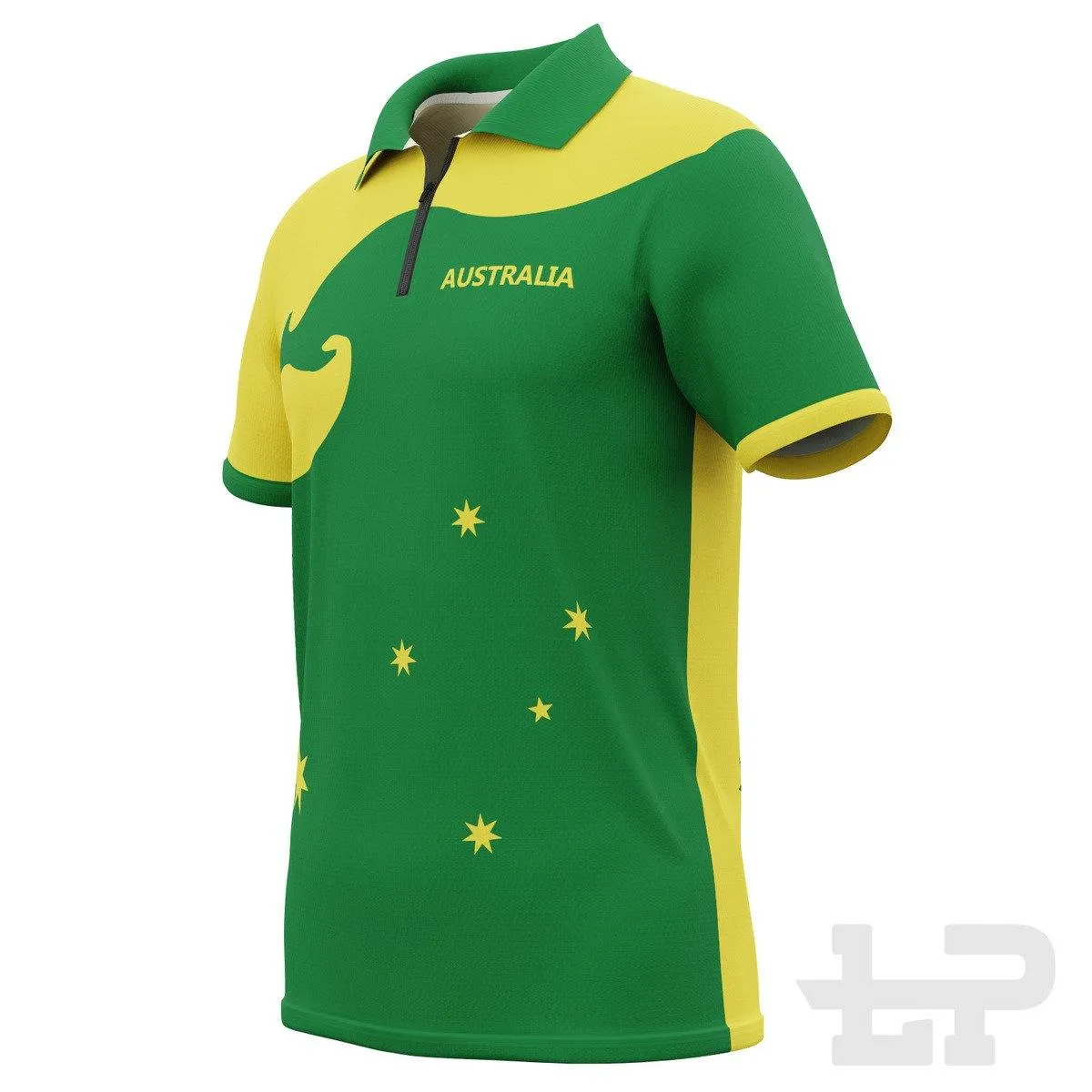 Men's Australian Boxing Kangaroo Short Sleeve Performance Polo Shirt