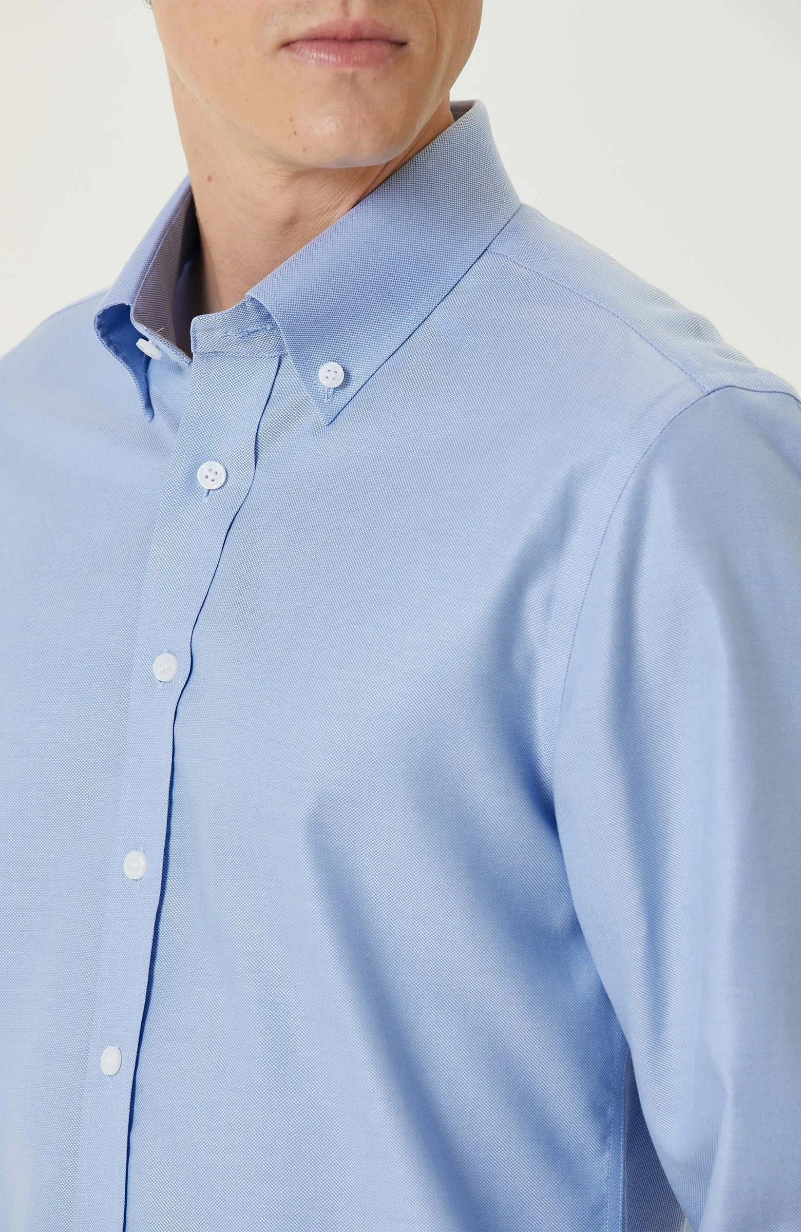 MEN'S Blue Oxford Shirt