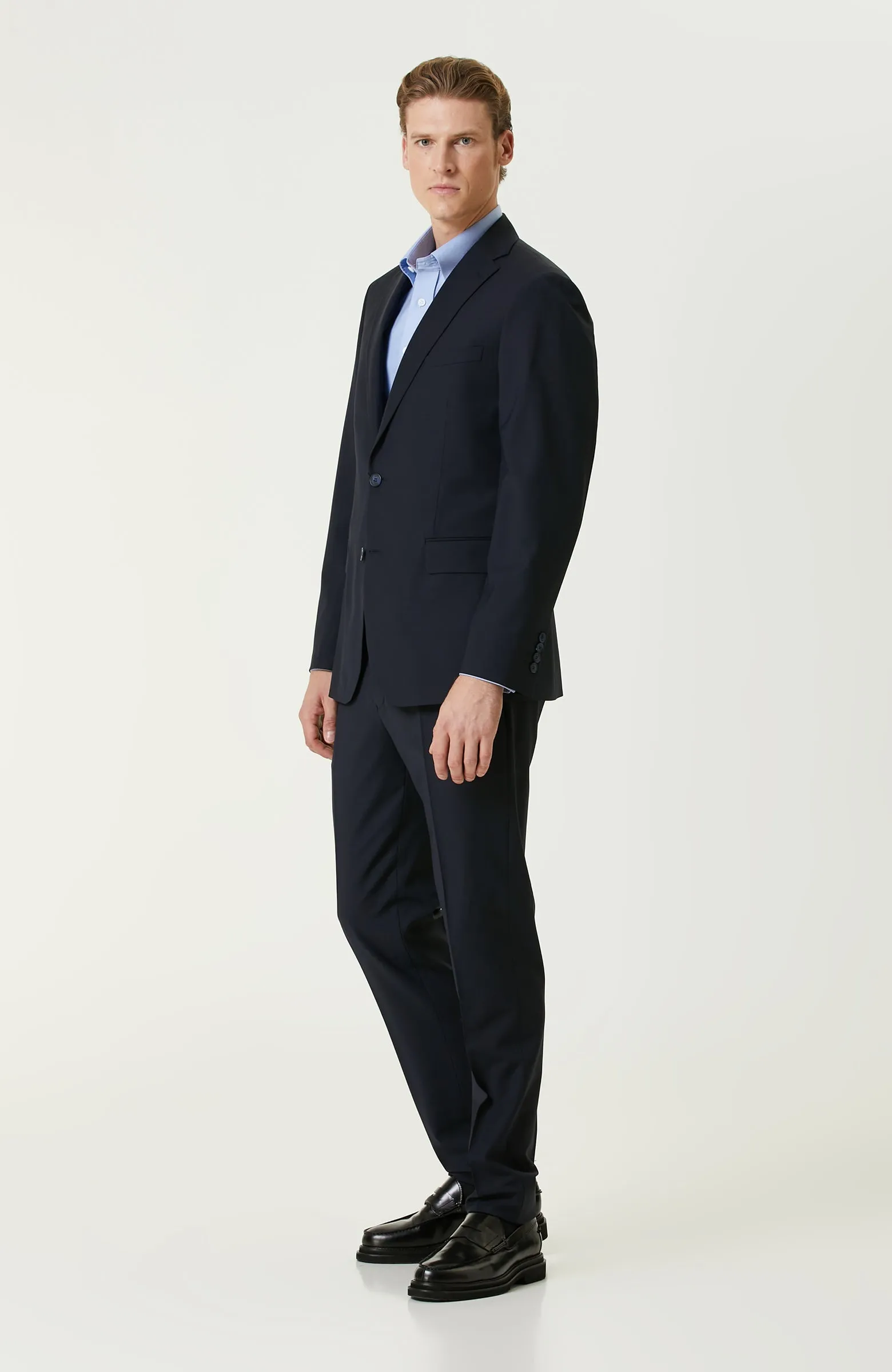 MEN'S Blue Oxford Shirt