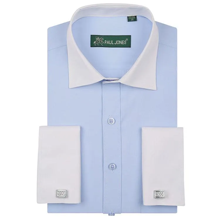 Men's Classic French Cuff Dress Shirt