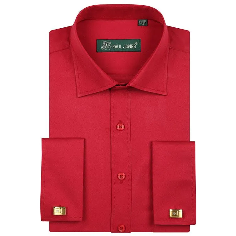 Men's Classic French Cuff Dress Shirt