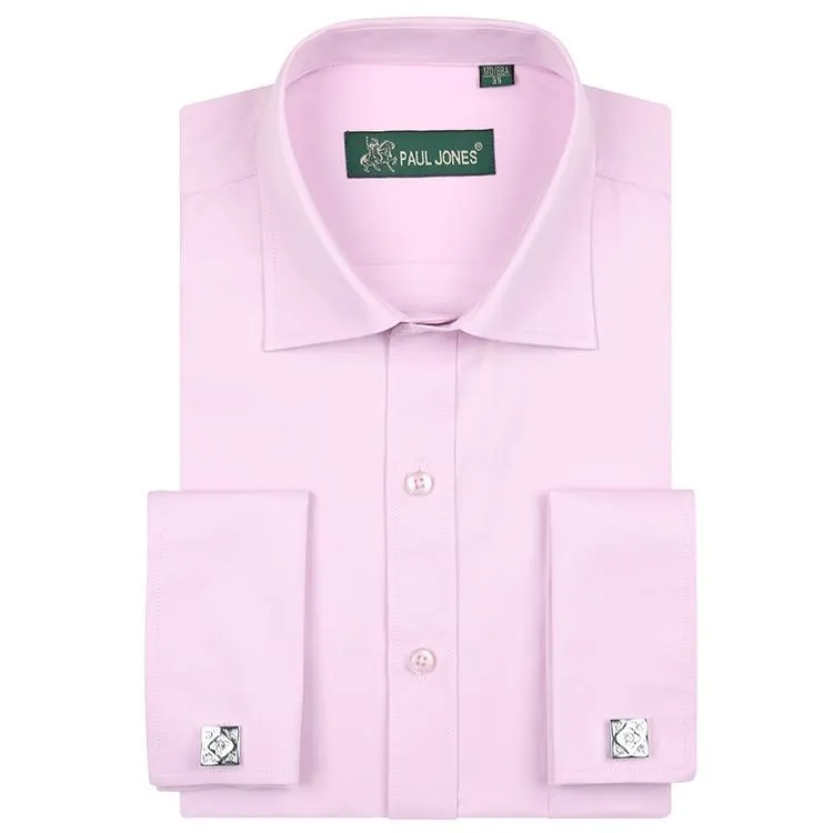 Men's Classic French Cuff Dress Shirt
