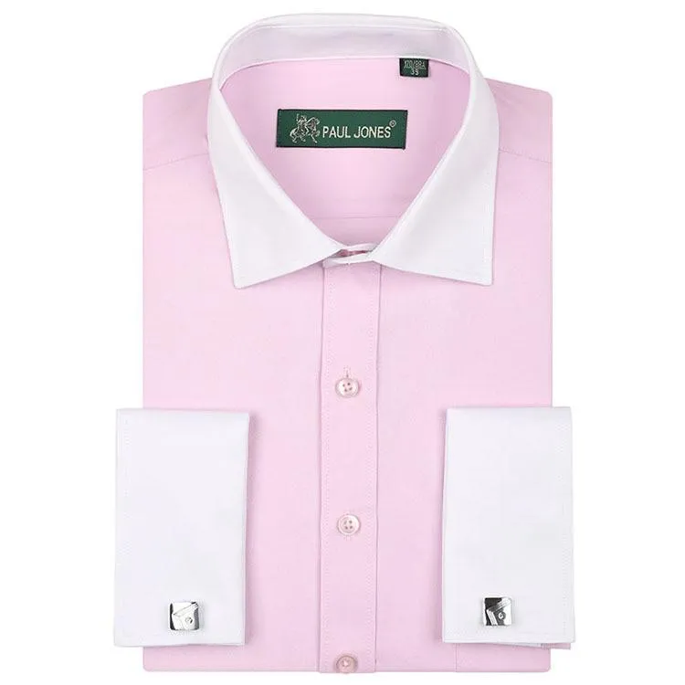 Men's Classic French Cuff Dress Shirt