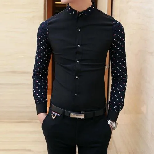 Men's Fashion Sleeve Dress Shirt