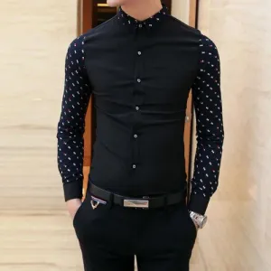 Men's Fashion Sleeve Dress Shirt