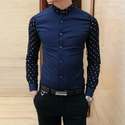 Men's Fashion Sleeve Dress Shirt