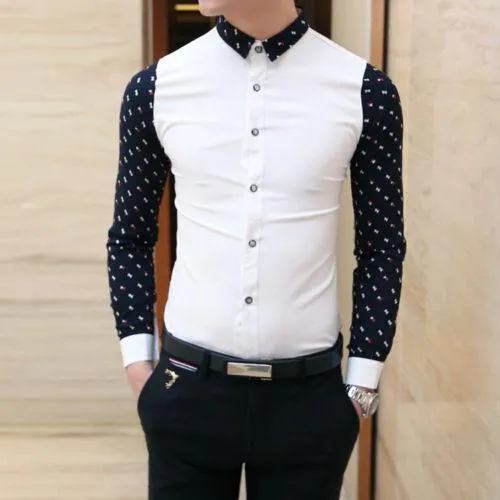 Men's Fashion Sleeve Dress Shirt