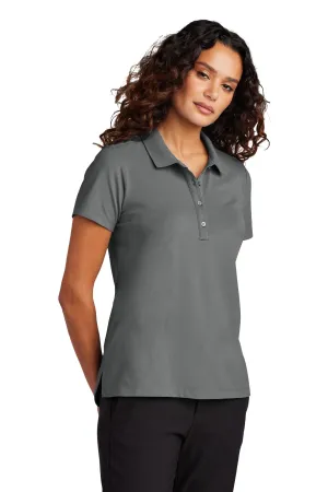 Mercer Mettle Women's Stretch Pique Polo MM1005 Storm Grey