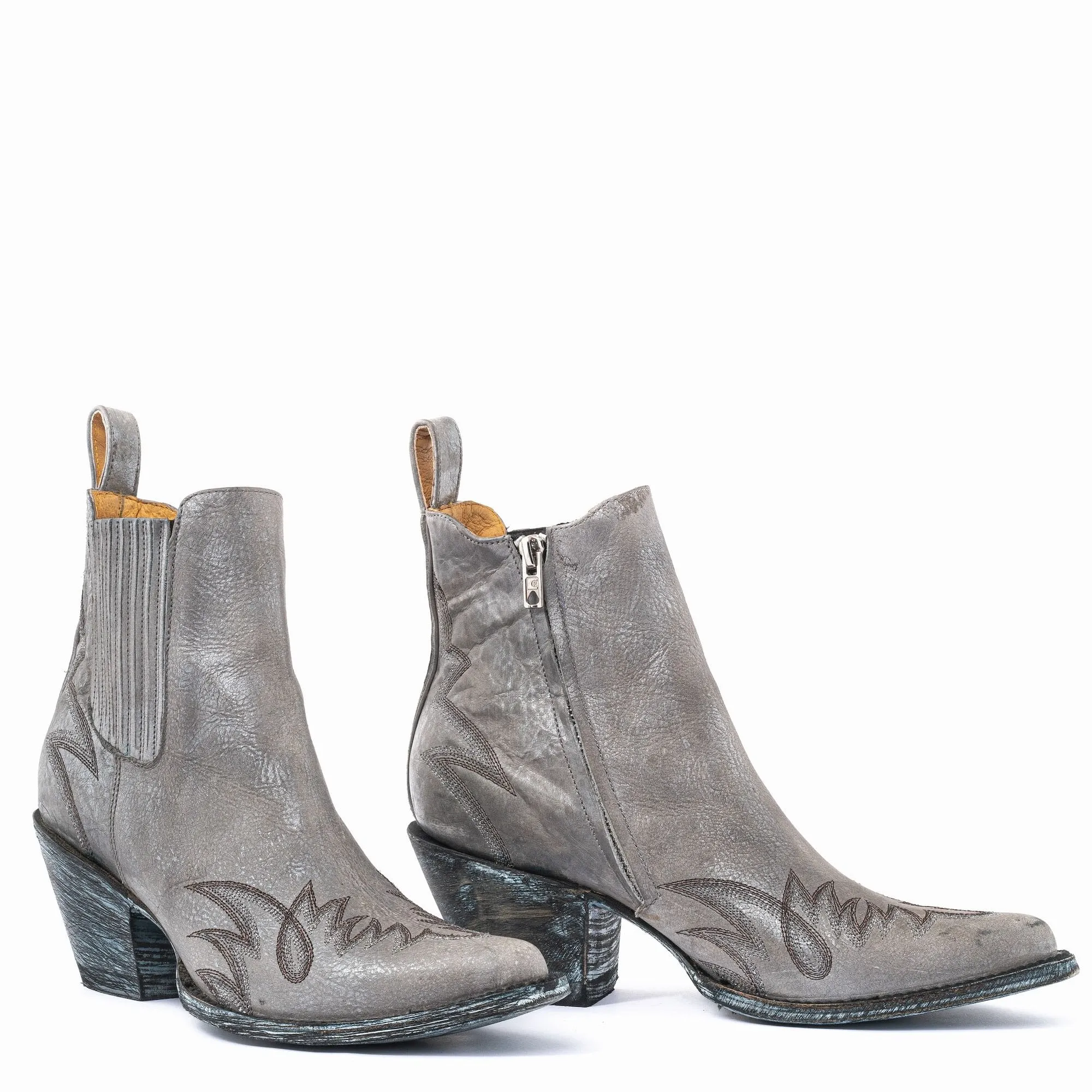 MEXICANA Fury Cowboy Boots in Silver
